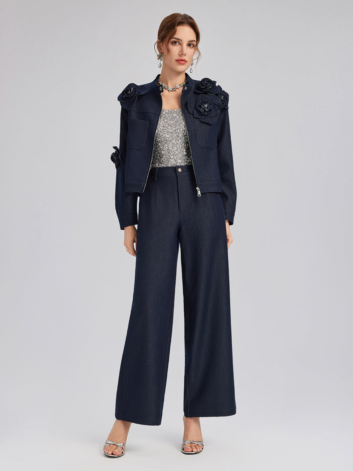Versatile Soft Straight-Leg Pants