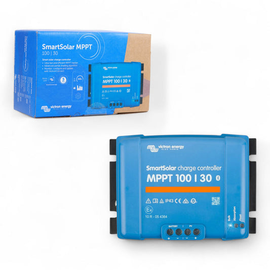 victron smartsolar mppt 100/30 solar charge controller for rv or caravan