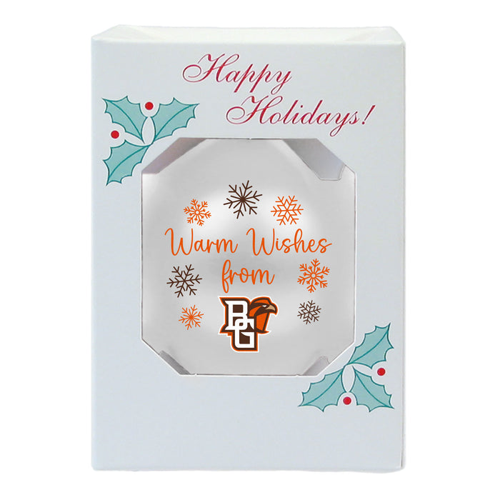 MCM Warm Wishes From BG Shatterproof Ornament