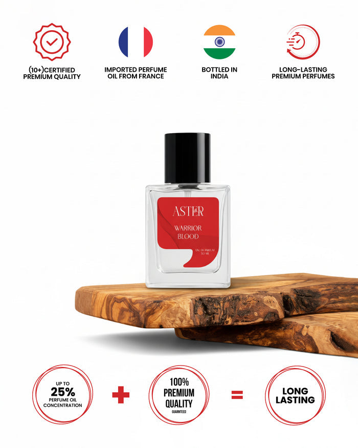 Warrior Blood EDP for Men 50ml bottle