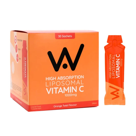 Well Actually Liposomal Vitamin C 1000mg Sachet 7ml 30 Pack