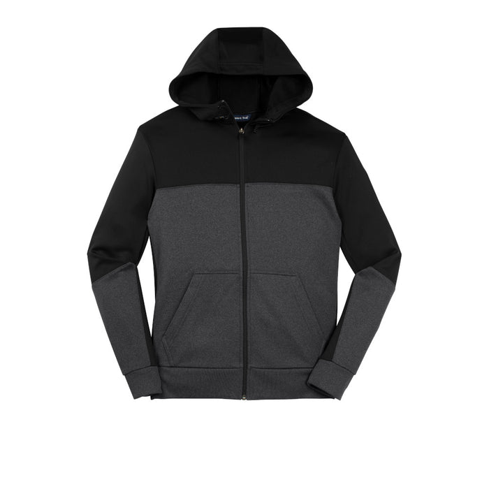Winter Special Sport-Tek® Tech Fleece Color block Full-Zip Hooded Jacket