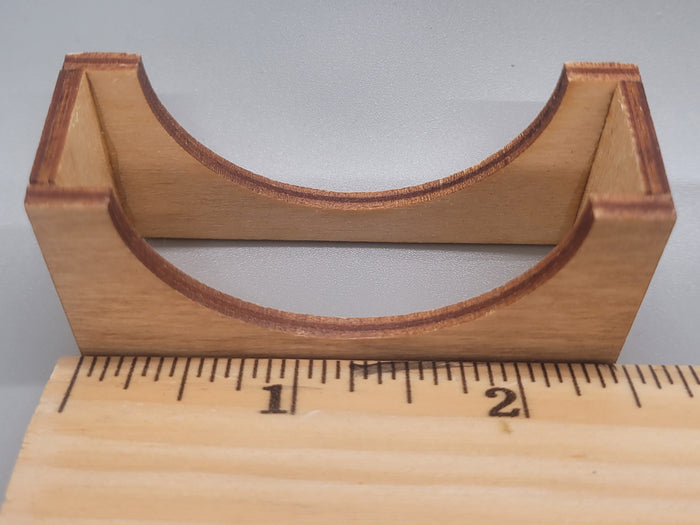 Wooden Barrel Display Stand - Large - Chablis Wooden Barrel with Wood Holder