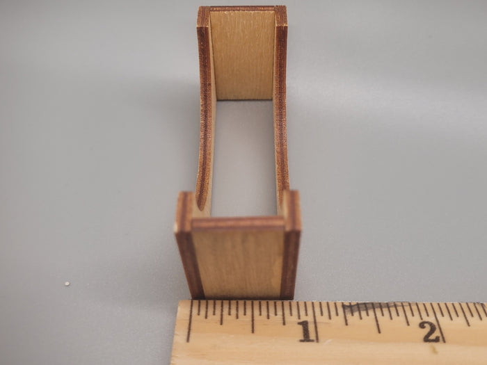 Wooden Barrel Display Stand - Large - Wooden Cabernet Barrel with Wooden Holder