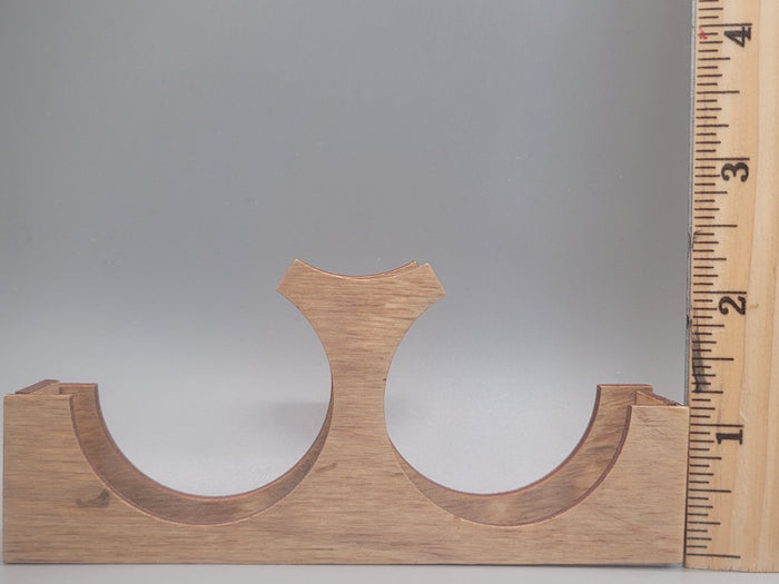 Wooden Barrel Display Stand 3 Tier - Large -  Zinfandel, Chianti, and Riesling
