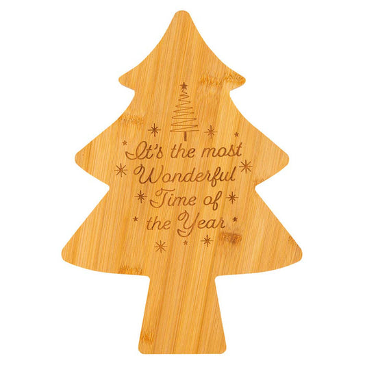 Xmas Tree Decorative Chopping Board 33cm