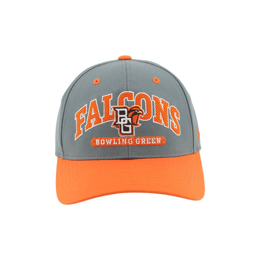 Zephyr Falcons Bullpen Grey/Orange Snapback Hat