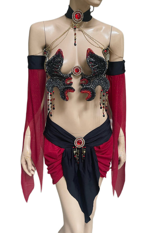 Zodiac - Horoscope - Scorpio Samba Top and Skirt