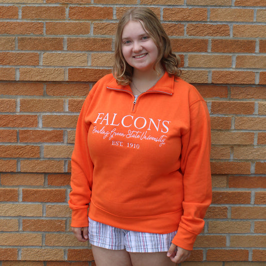 Zoozatz Bowling Green State University 1/4 Zip